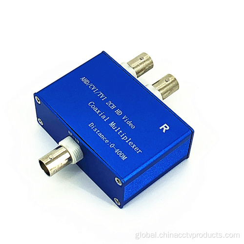  Video Converters And Extender 2 Channel HD-CVI/TVI/AHD Coaxial Video Multiplexer Supplier